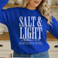 Salt & Light Screen Print Transfer