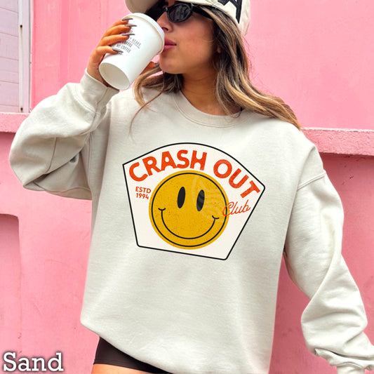 Crash Out Club Crewneck Sweatshirt