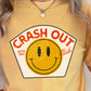 Crash Out Club Comfort Color Graphic Tee