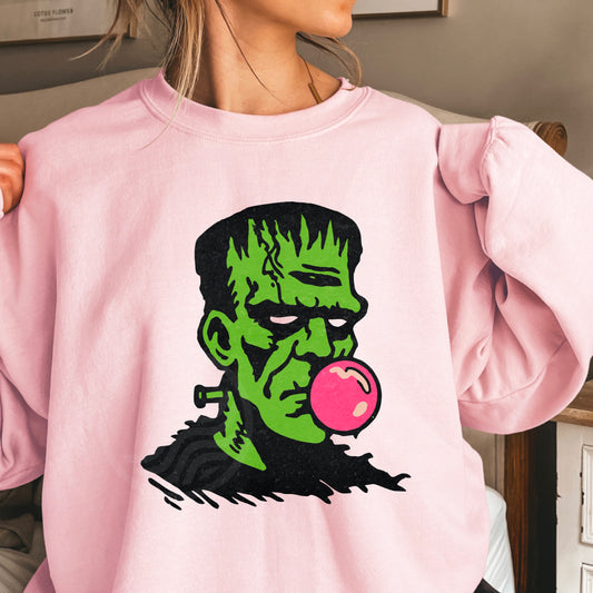 Frankenstein Bubblegum Crewneck Sweatshirt
