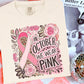 In October We Wear Pink DTF Transfer