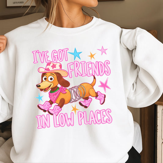 I’ve Got Friends In Low Places Toy Crewneck Sweatshirt