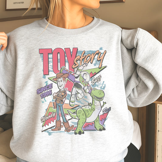 Retro 1995 Toy Version Crewneck Sweatshirt