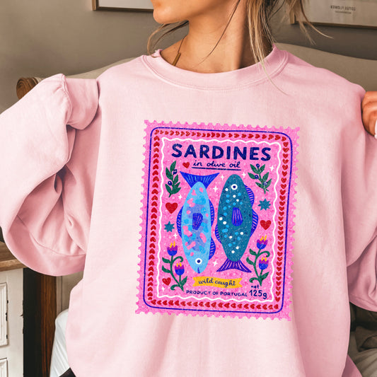 Sardines Crewneck Sweatshirt