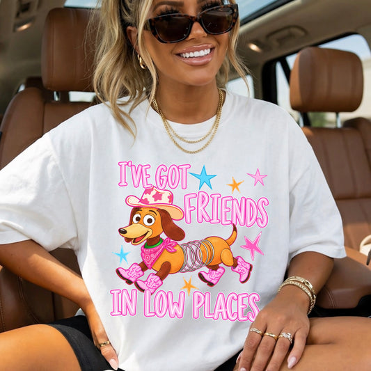 I’ve Got Friends In Low Places Toy Comfort Color Graphic Tee