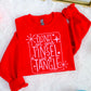 WHOLESALE WEDNESDAY PRE-ORDER Don’t Get Your Tinsel In A Tangle Screen Print Transfer