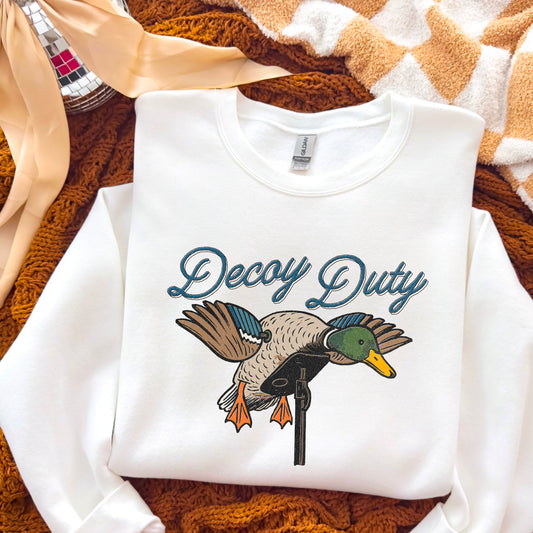 Hunting Decoy Duty DTF Transfer