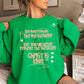 You May Remove The Message But You Will Never Remove The Messenger Crewneck Sweatshirt