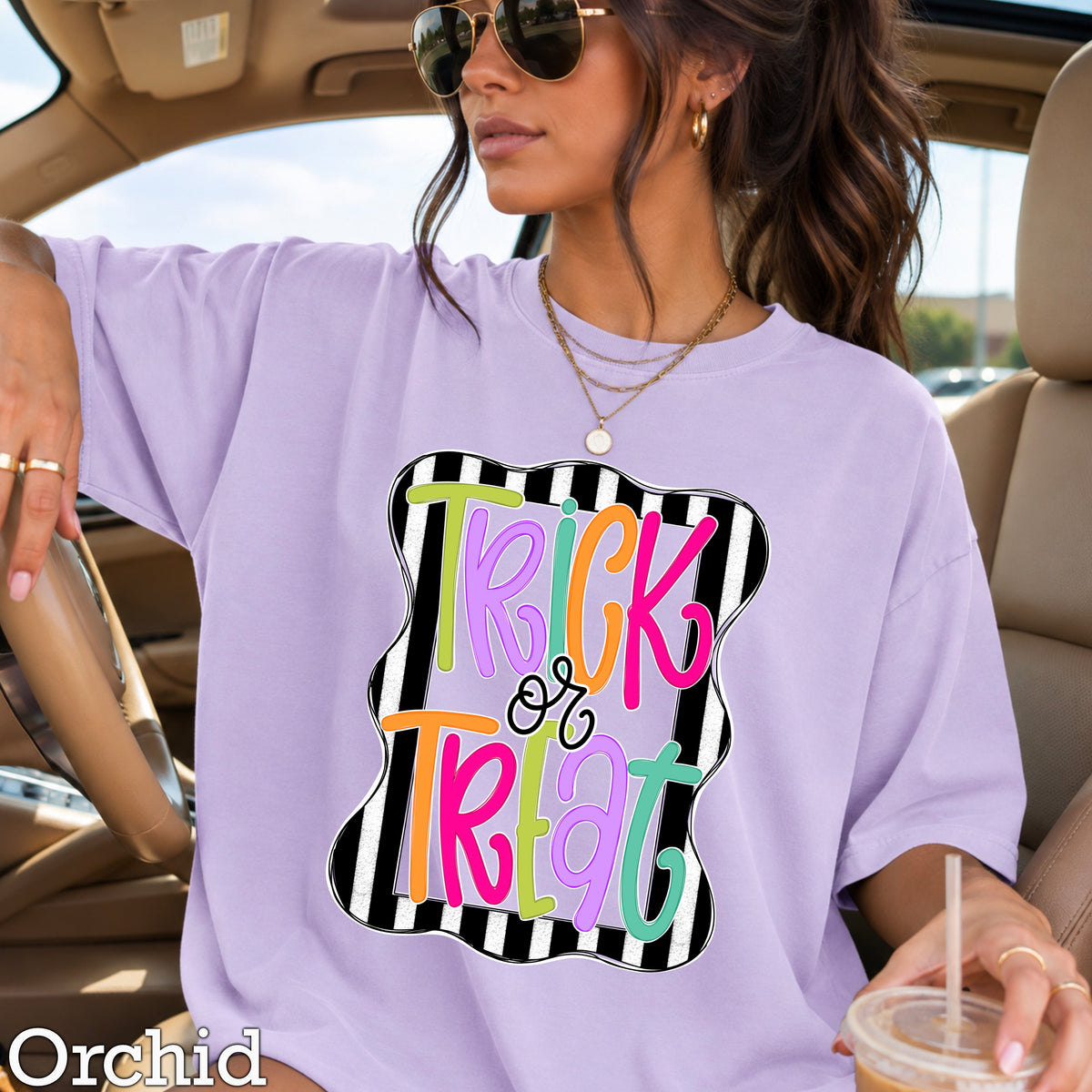 Trick Or Treat Halloween DTF Transfer