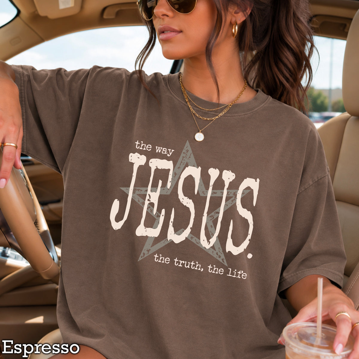 Jesus - The Way, The Truth, The Life Christian DTF Transfer