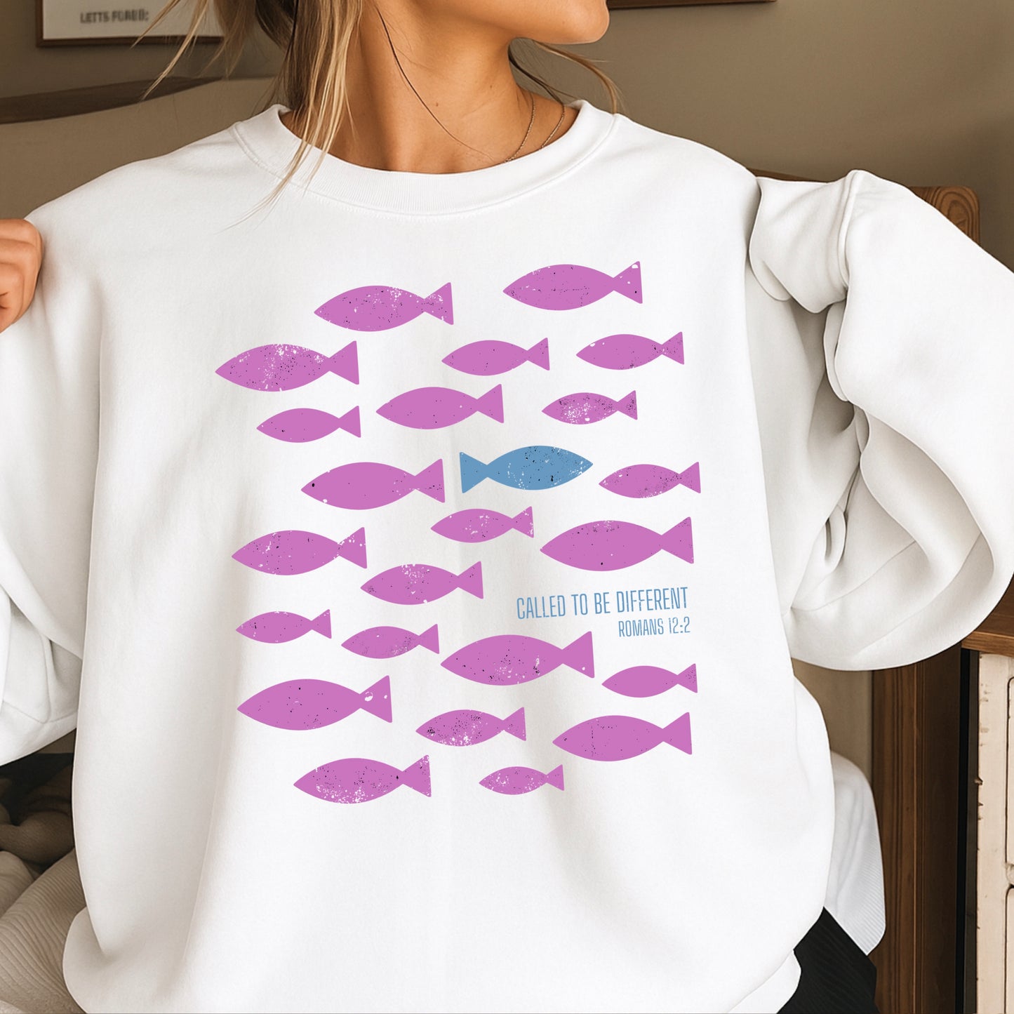 Called To Be Different Christian Crewneck Sweatshirt