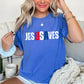 Jesus Saves USA DTF Transfer