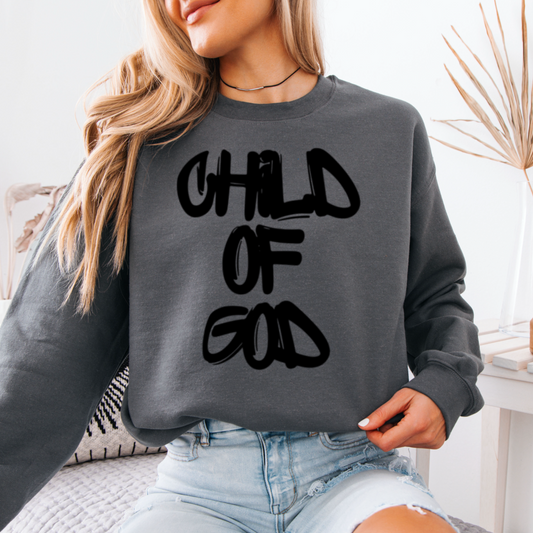Child Of God Graphic Crewneck Sweatshirt