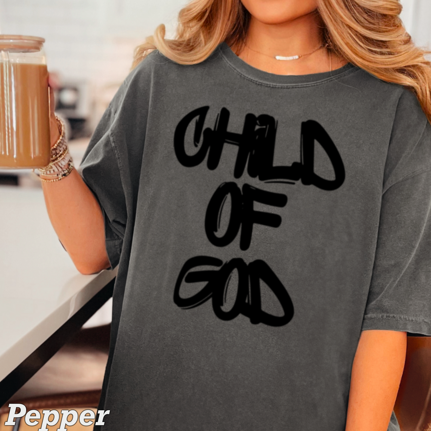 Child Of God Comfort Color Graphic Tee