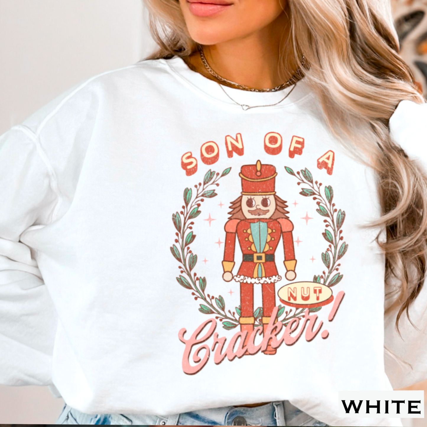 Son Of A Nutcracker Graphic Crewneck Sweatshirt