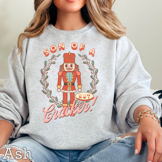 Son Of A Nutcracker Graphic Crewneck Sweatshirt