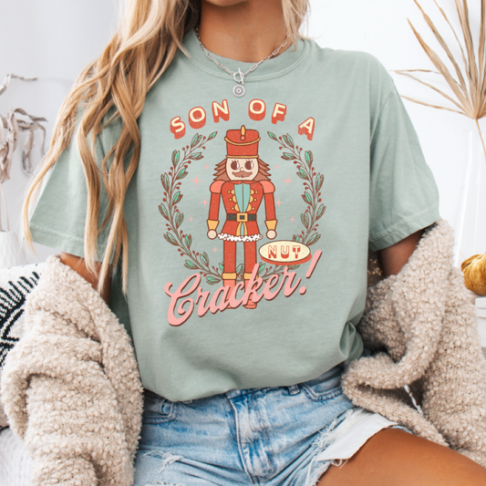 Son Of A Nutcracker Comfort Color Graphic Tee