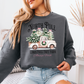 North Pole Christmas Tree Farm Graphic Crewneck Sweatshirt