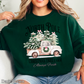 North Pole Christmas Tree Farm Graphic Crewneck Sweatshirt