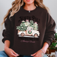 North Pole Christmas Tree Farm Graphic Crewneck Sweatshirt