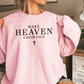 Make Heaven Crowded Graphic Crewneck Sweatshirt