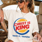 Christ Is King DTF Transfer