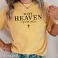 Make Heaven Crowded Comfort Color Graphic Tee