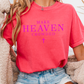 Make Heaven Crowded Comfort Color Graphic Tee