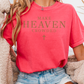 Make Heaven Crowded Comfort Color Graphic Tee