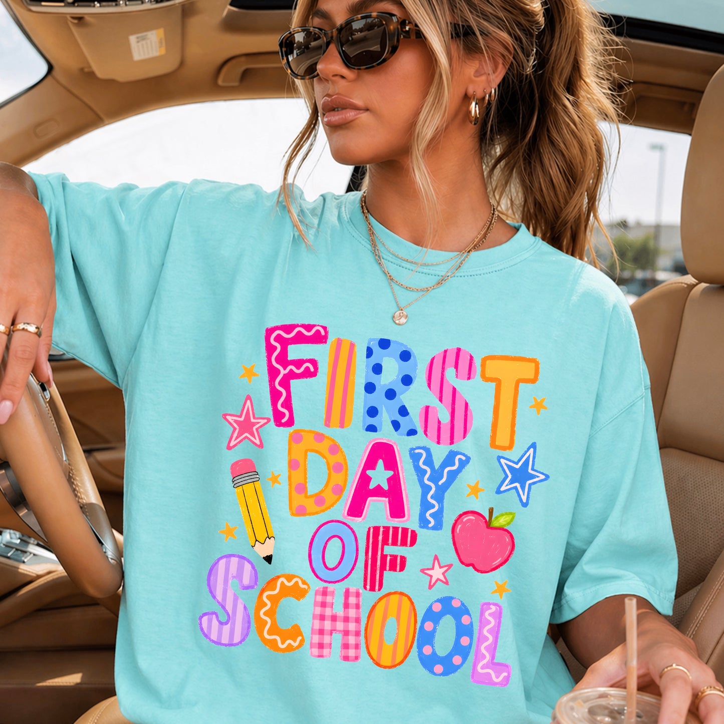 First Day Of School DTF Transfer