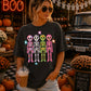 Neon Skeleton DTF Transfer