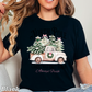 North Pole Christmas Tree Farm Comfort Color Graphic Tee