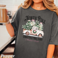 North Pole Christmas Tree Farm Comfort Color Graphic Tee