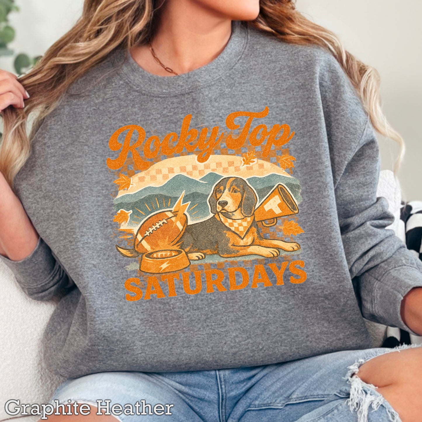 Rocky Saturdays Graphic Crewneck Sweatshirt