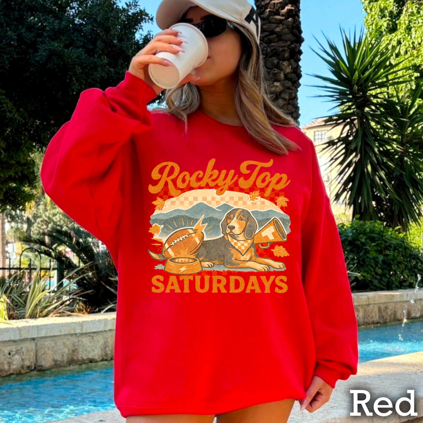 Rocky Saturdays Graphic Crewneck Sweatshirt