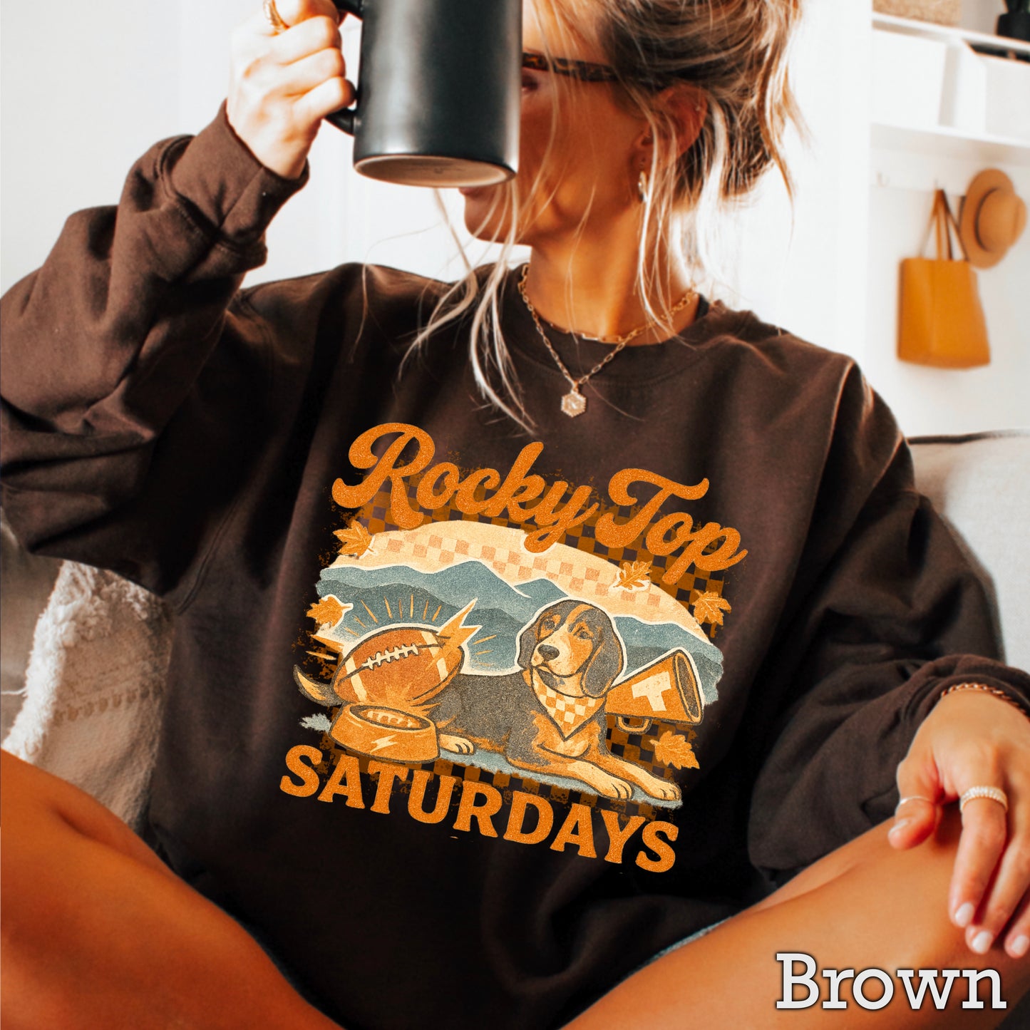 Rocky Saturdays Graphic Crewneck Sweatshirt