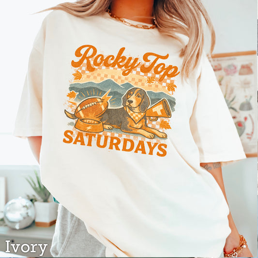Rocky Saturdays Comfort Color Graphic Tee