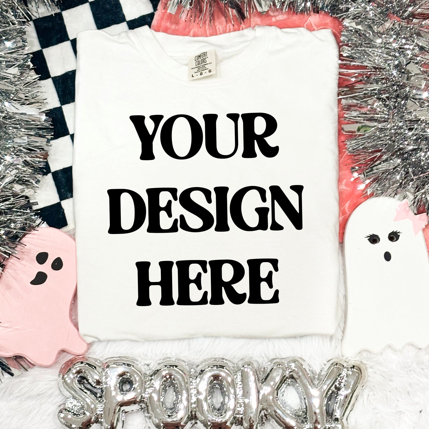 Halloween Mockup Digital Design Download