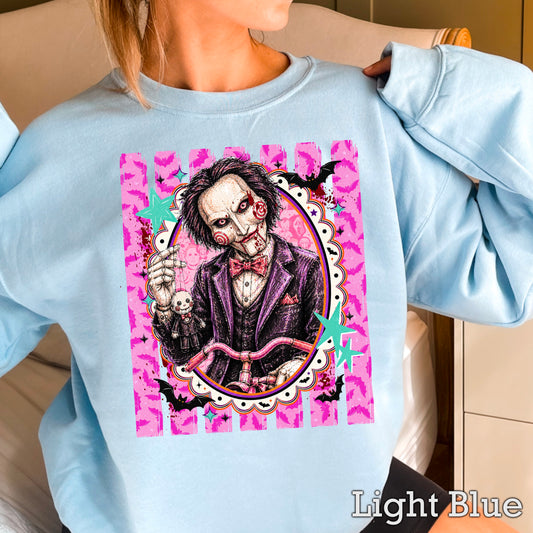 Horror Film Character Crewneck Sweatshirt