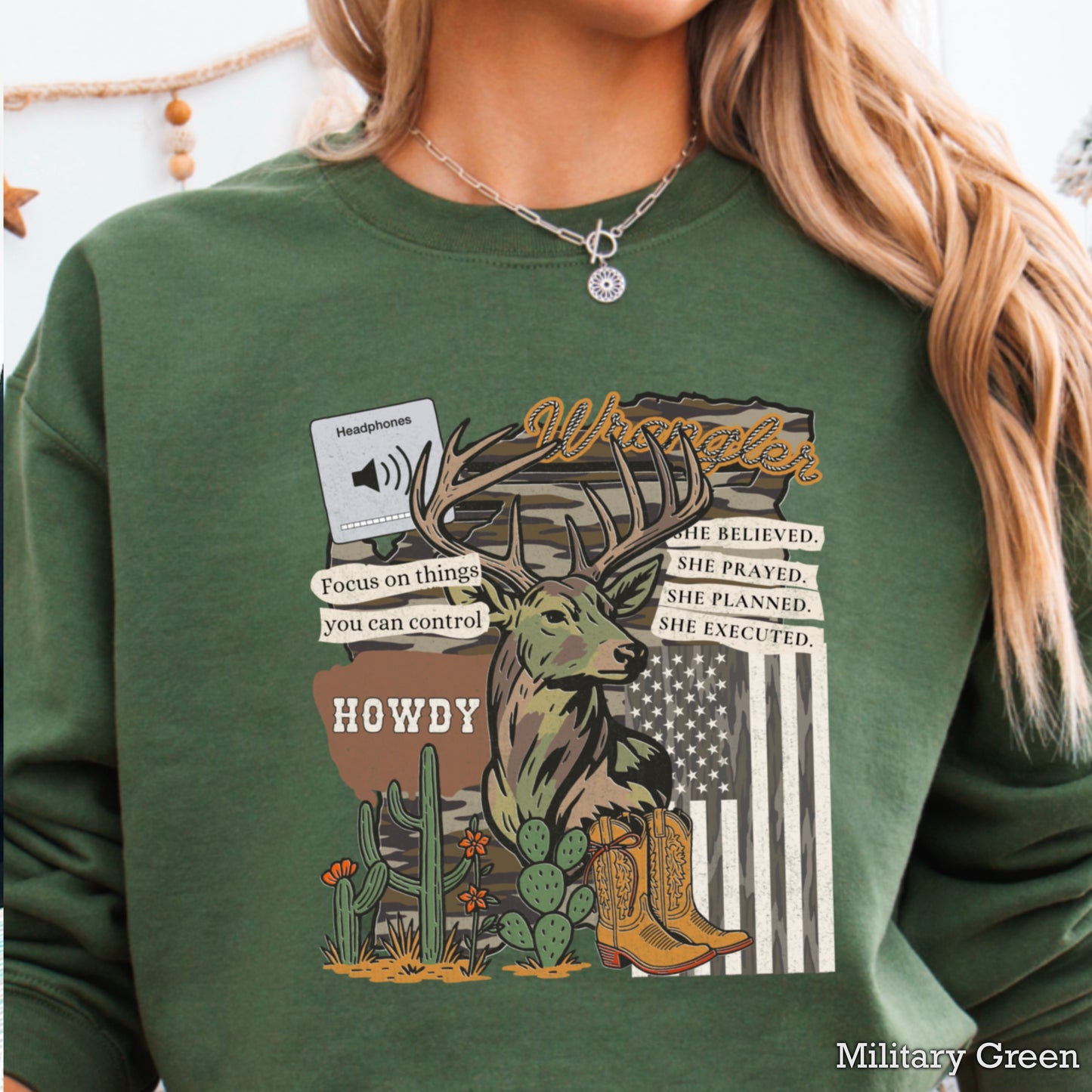 Hunting Crewneck Sweatshirt