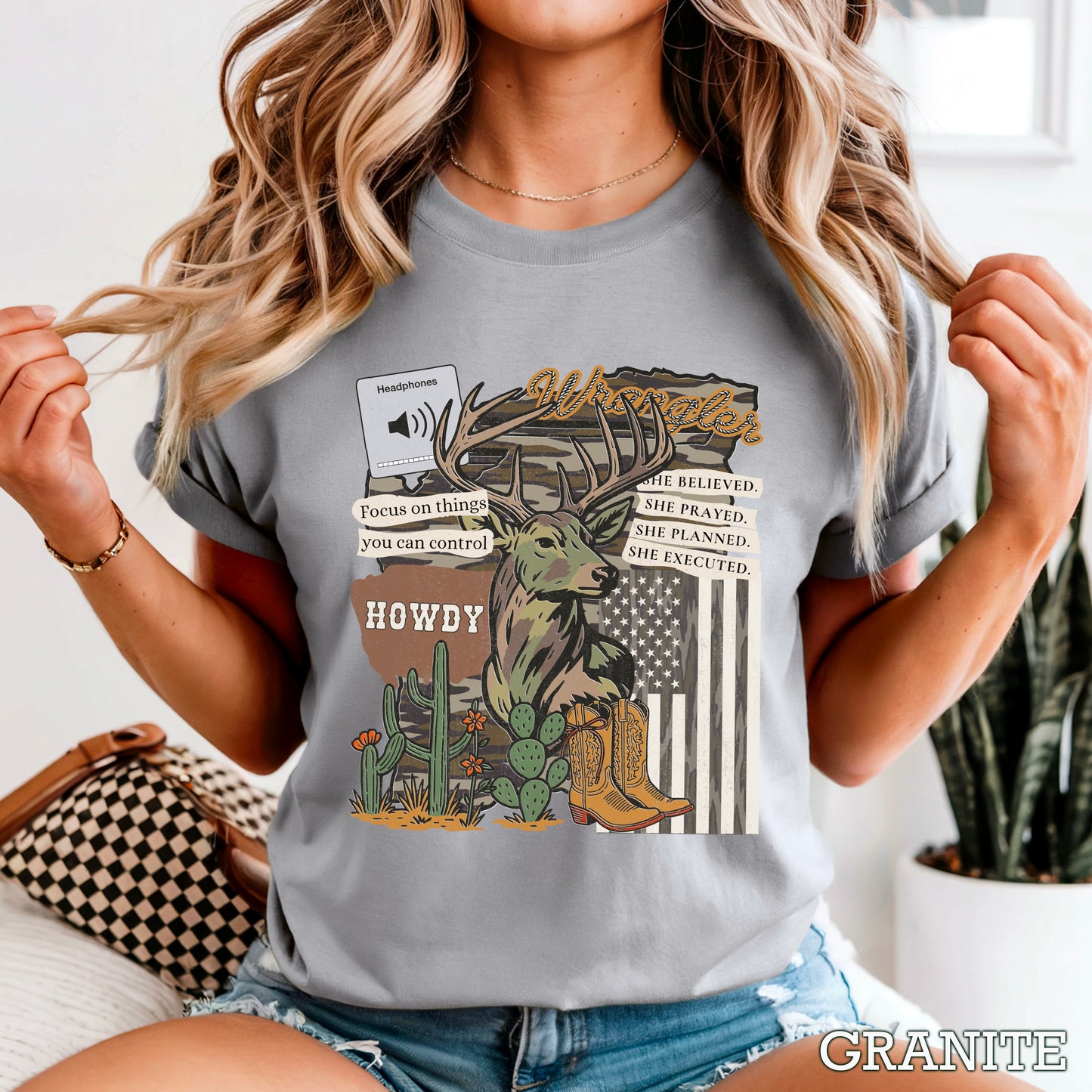 Hunting Comfort Color Graphic Tee