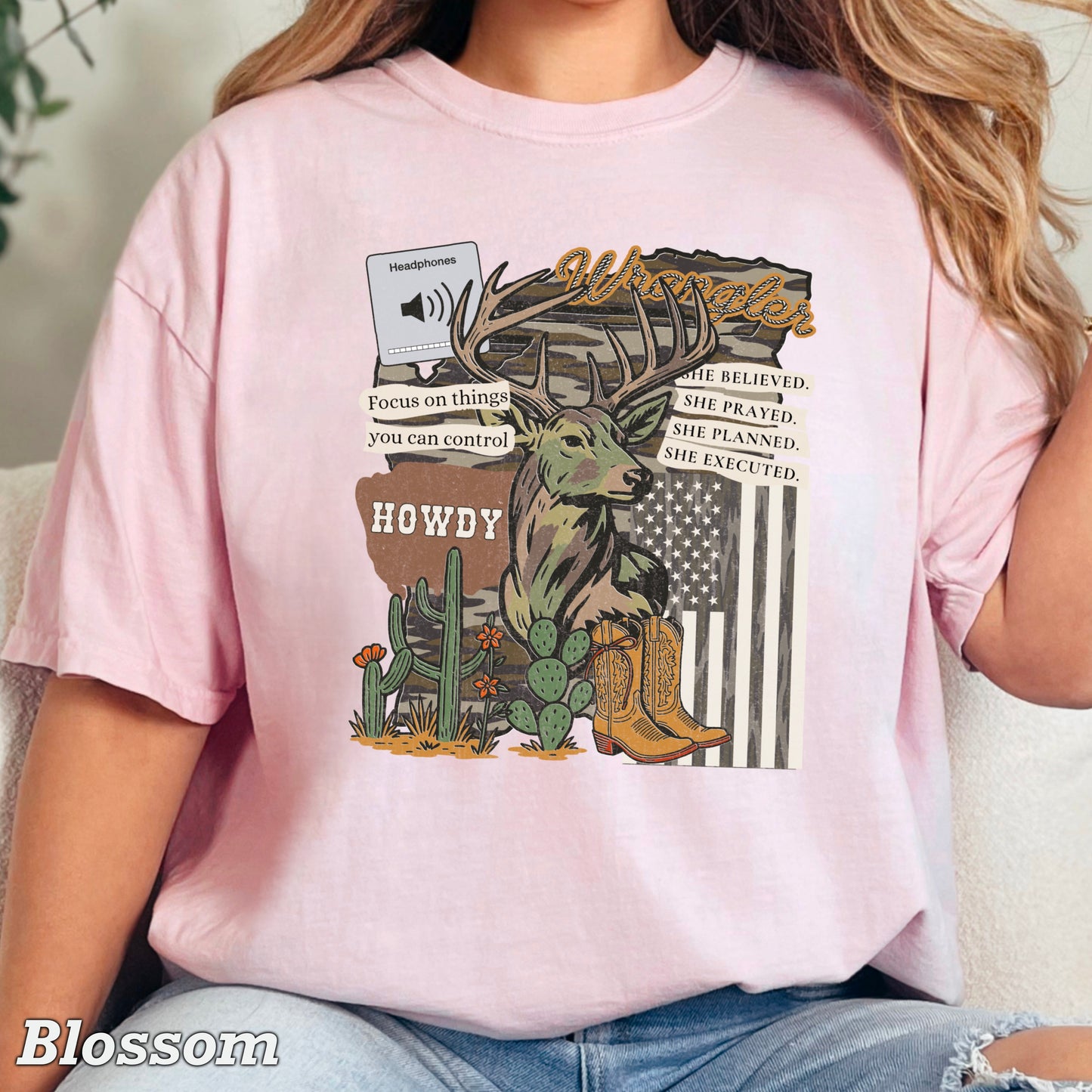 Hunting Comfort Color Graphic Tee