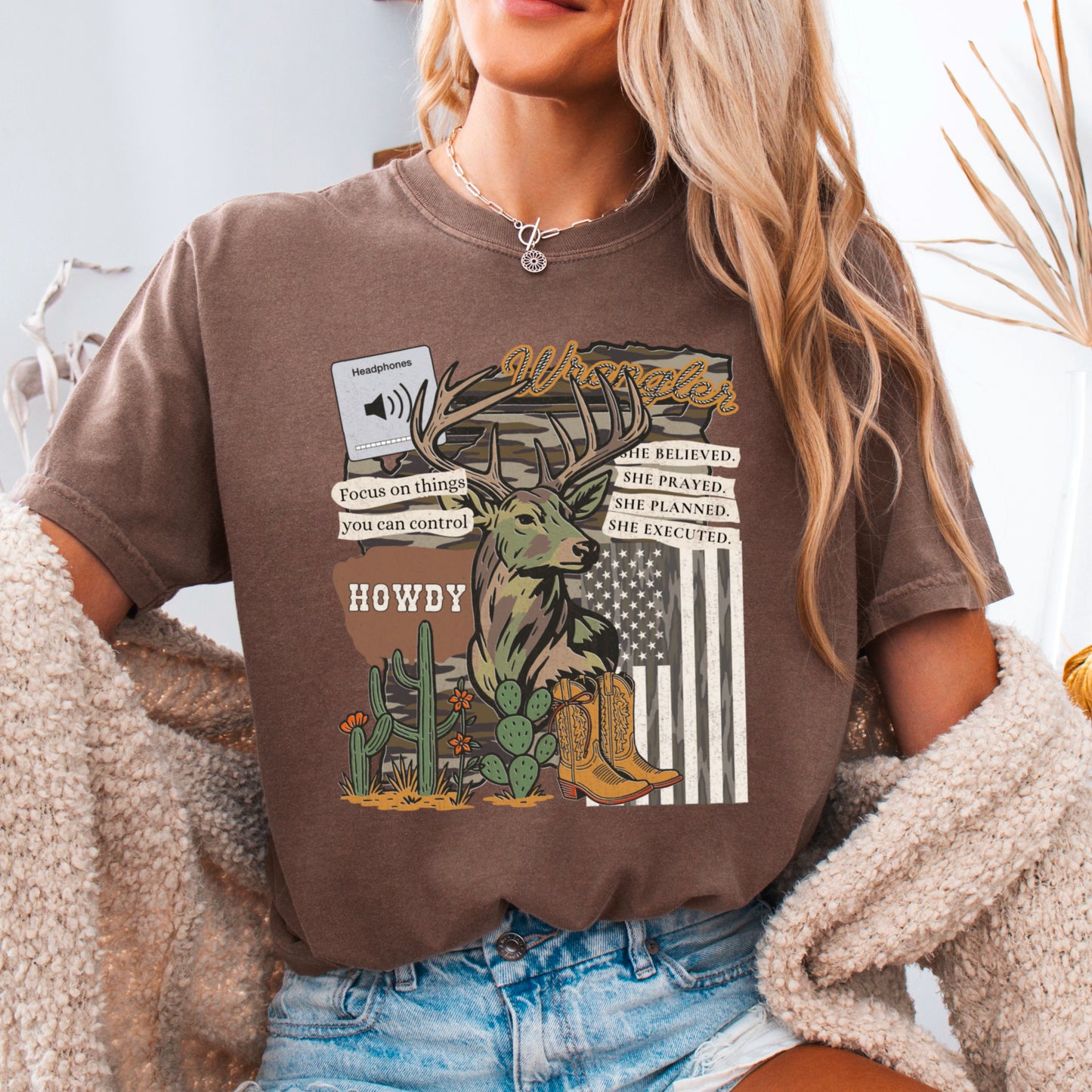 Hunting Comfort Color Graphic Tee