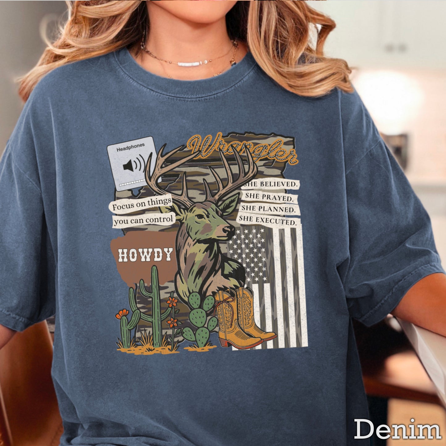 Hunting Comfort Color Graphic Tee
