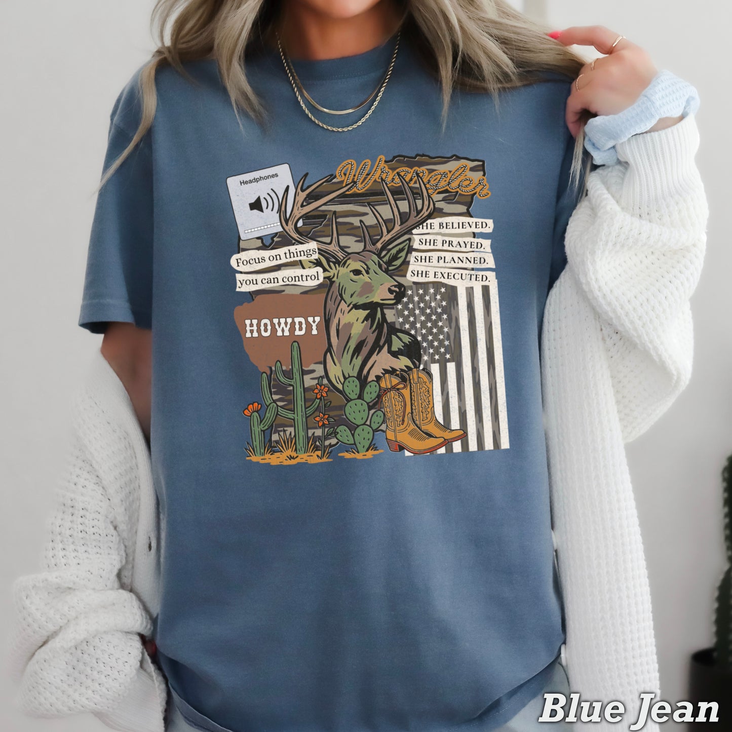 Hunting Comfort Color Graphic Tee