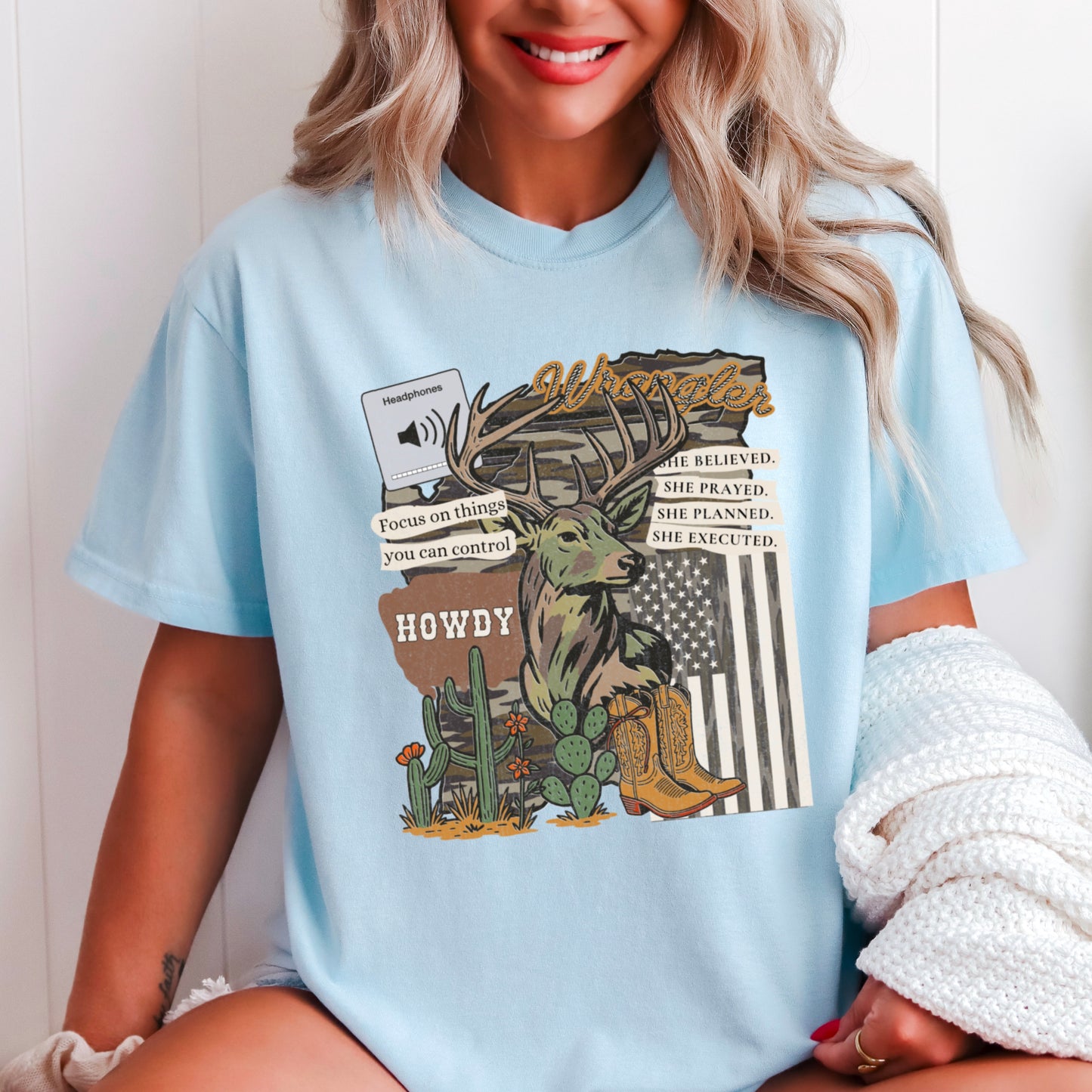 Hunting Comfort Color Graphic Tee