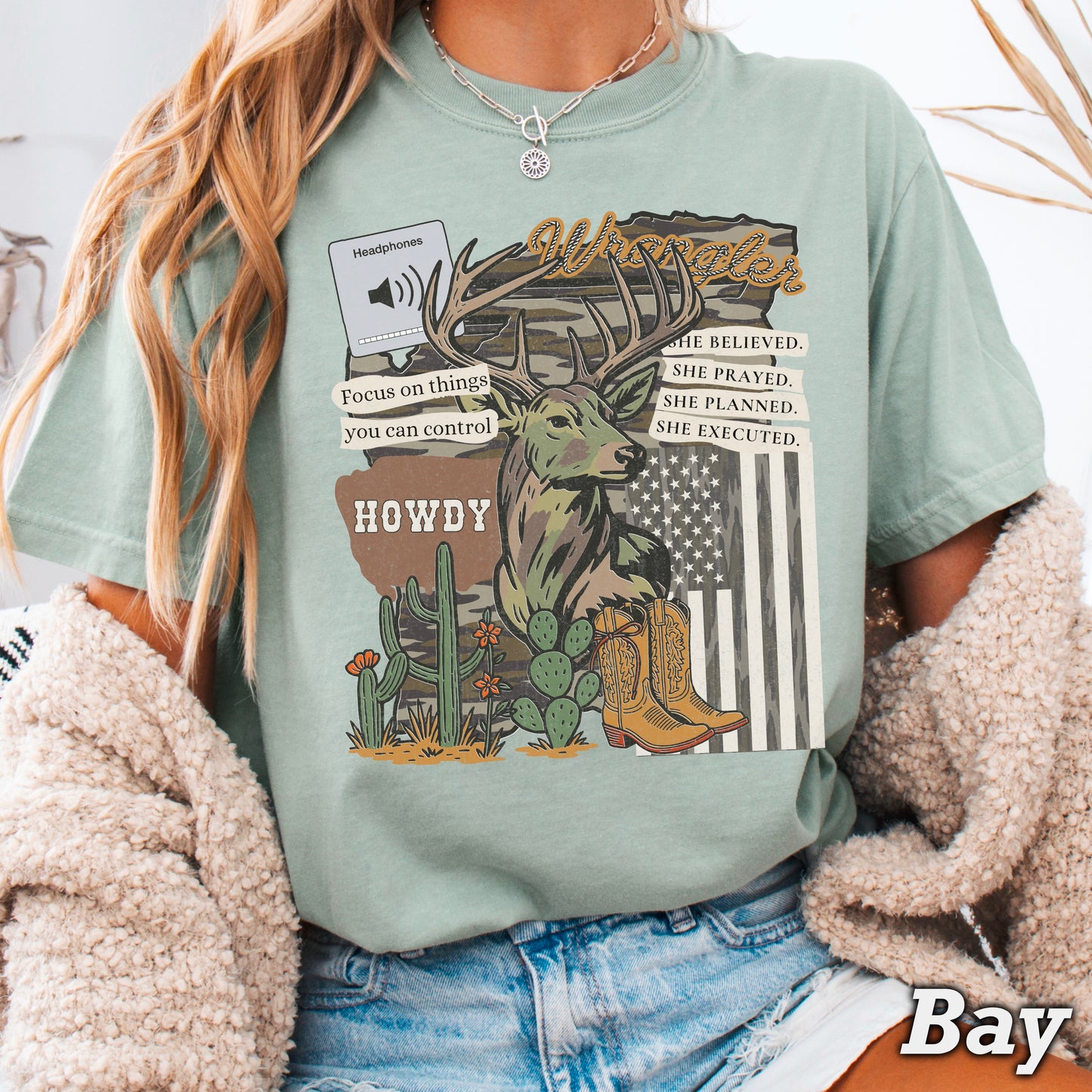 Hunting Comfort Color Graphic Tee
