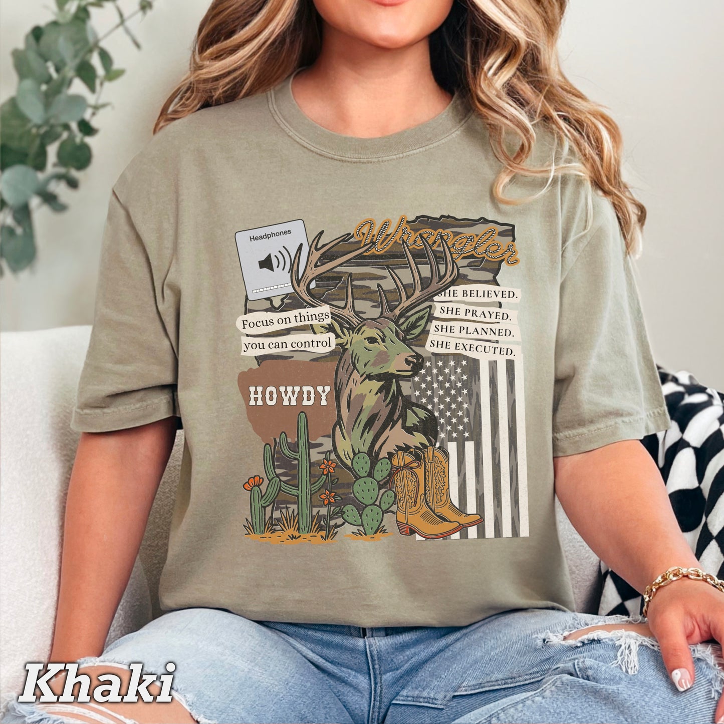 Hunting Comfort Color Graphic Tee