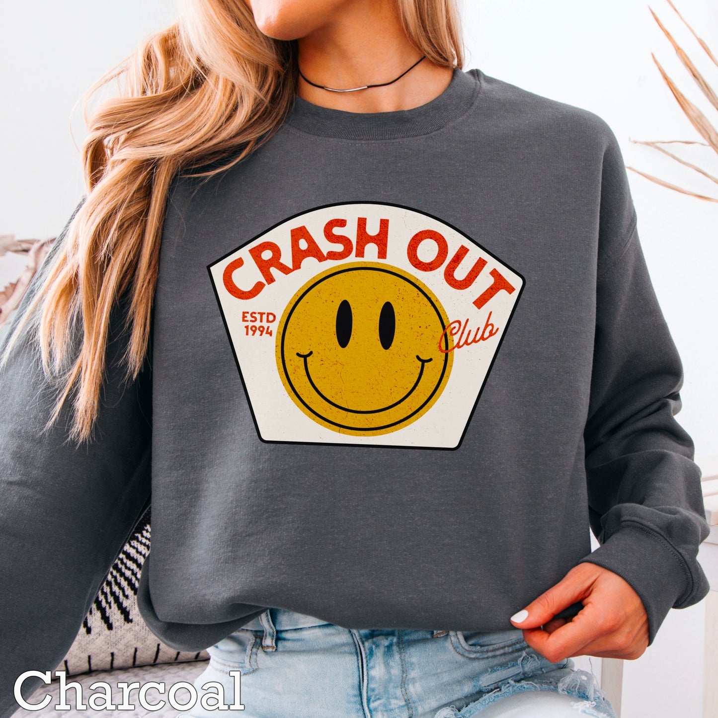 Crash Out Club Crewneck Sweatshirt