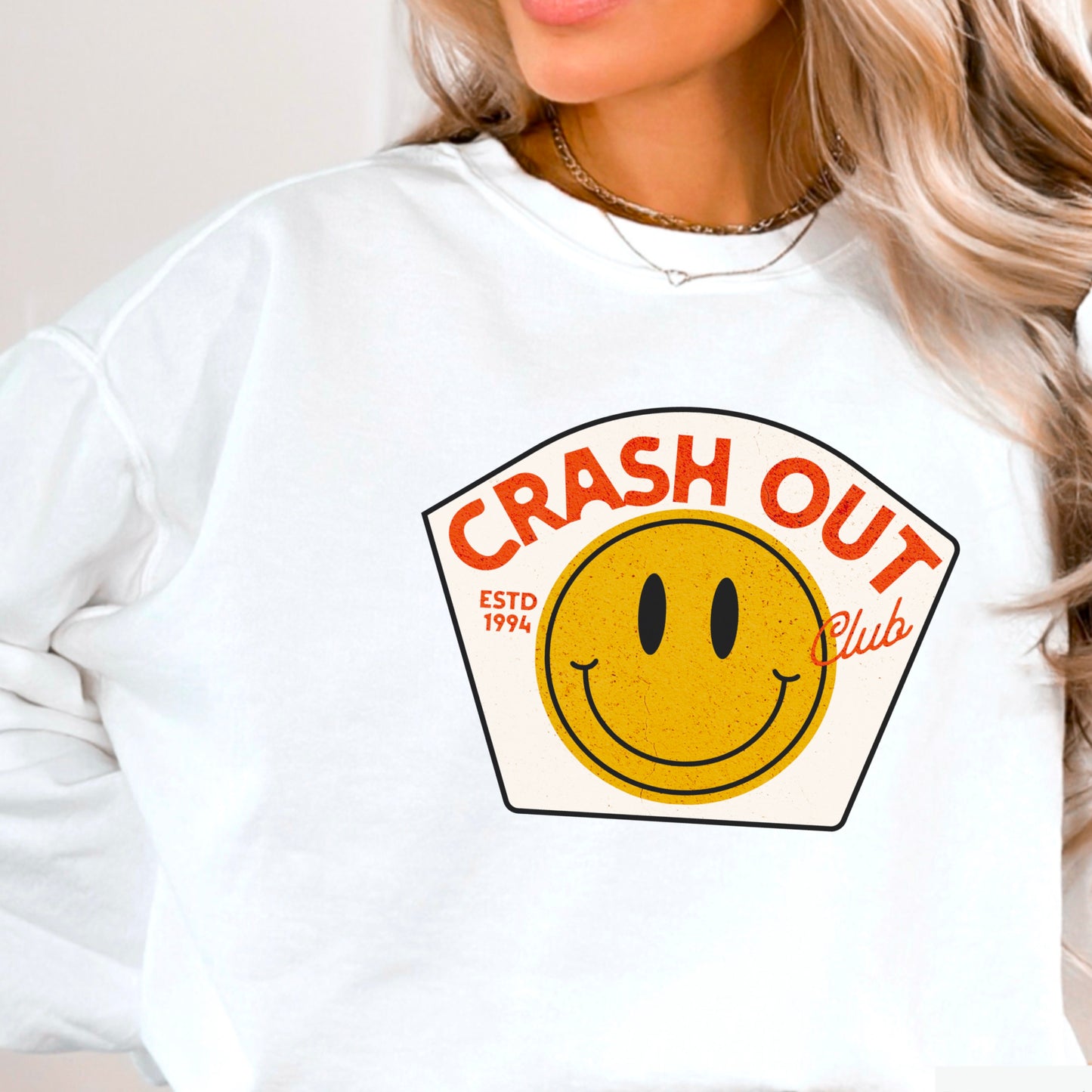 Crash Out Club Crewneck Sweatshirt